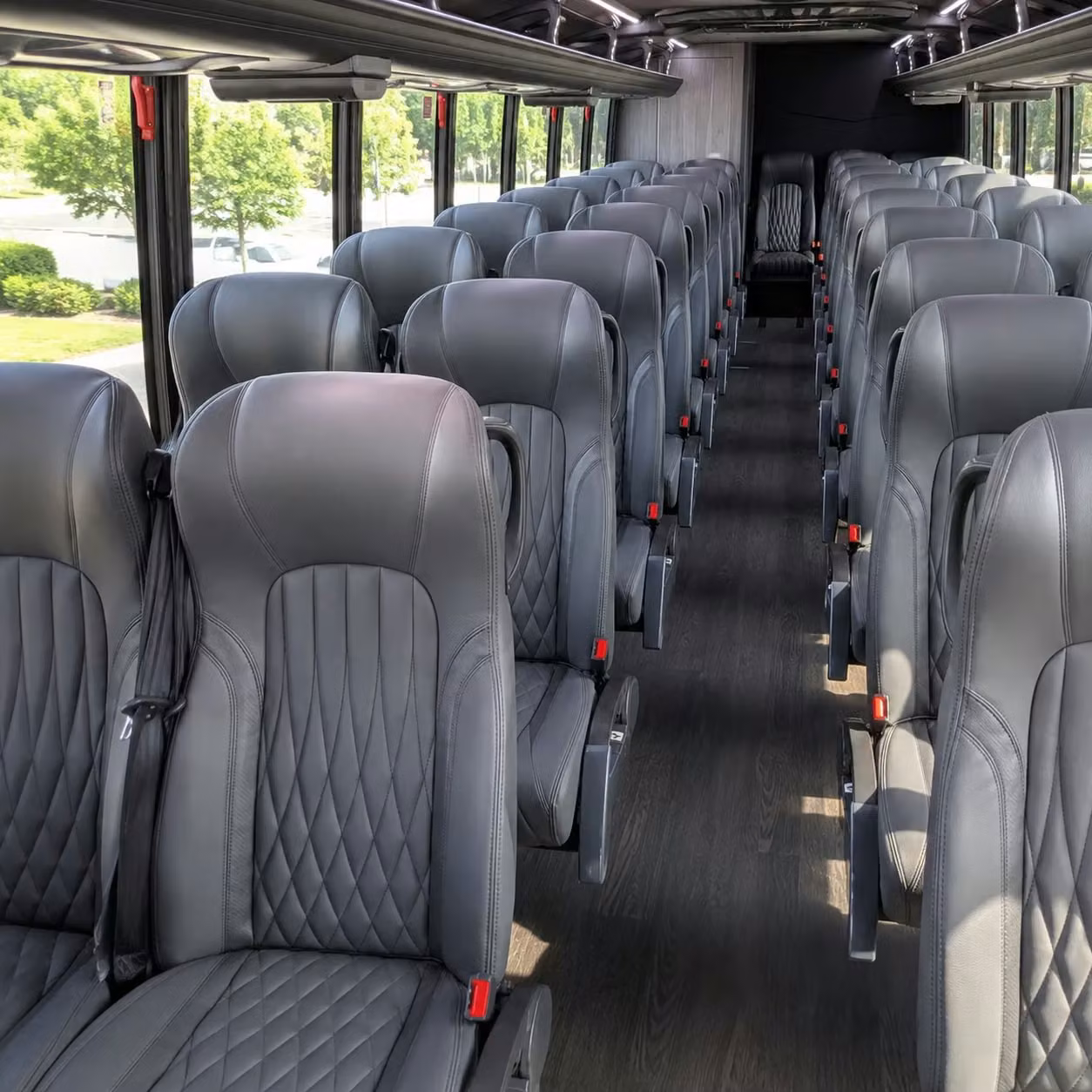 35 passenger minibus inside