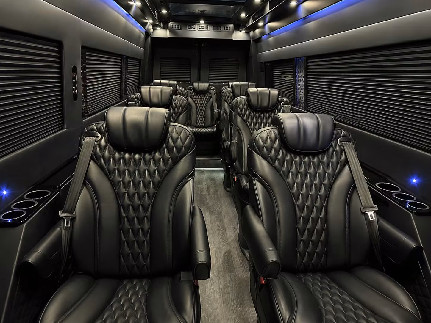 sprinter van with driver interior