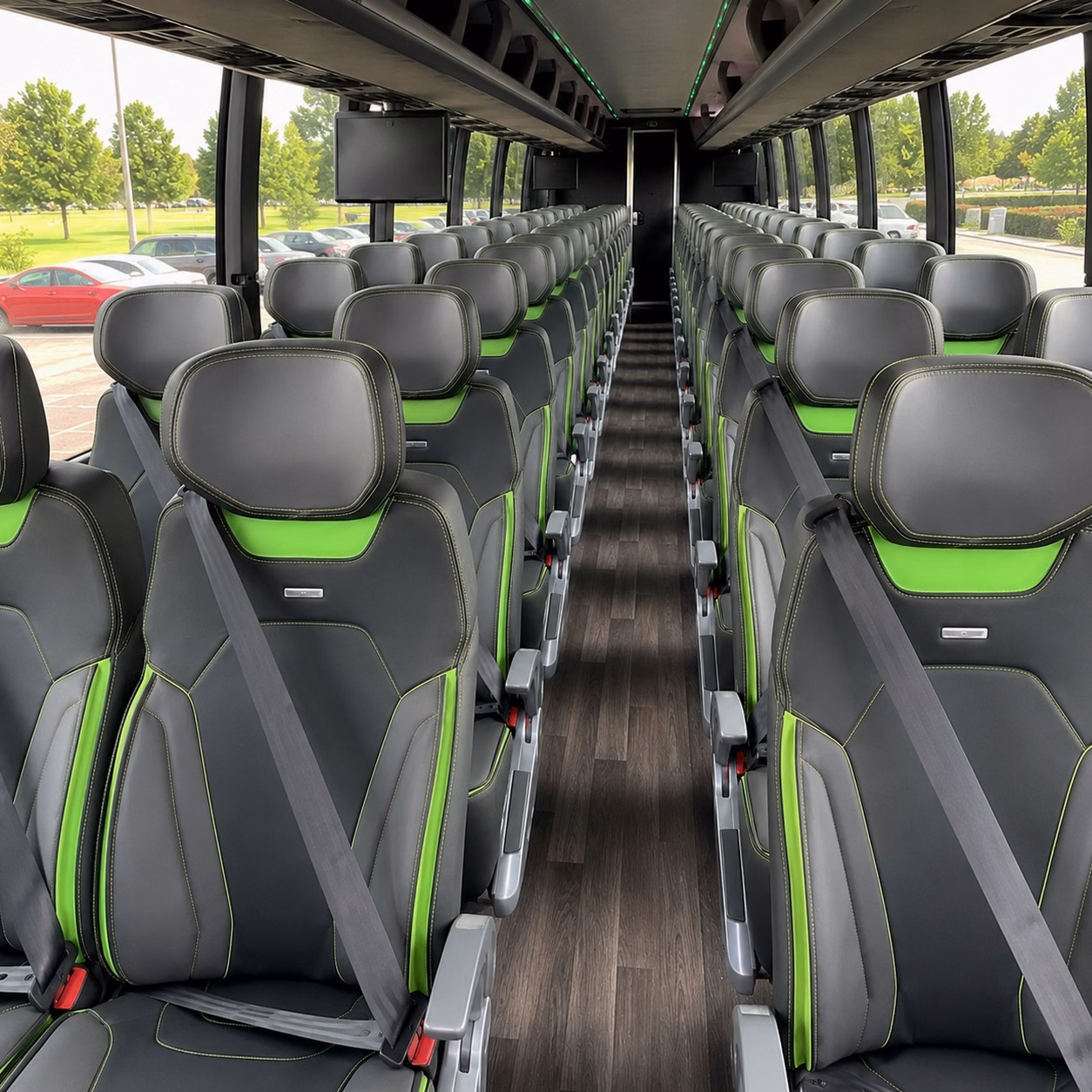 twin falls charter bus interior